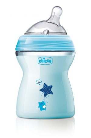 Chicco Natural Feeling Fbottle 2m+ 250ml Blue cumisüveg  Készleten.