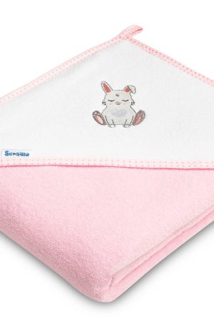 Sensillo fürdőlepedő 100x100cm pink Készleten.