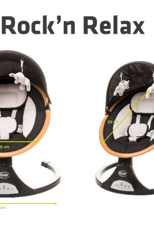 4 BABY ELEKTRÓMOS HINTA ROCK'N RELAX XXIV BLACK