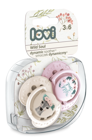 Lovi dinamikus nyugtató cumi 3-6 hó Wild Soul 2 db KÉSZLETEN