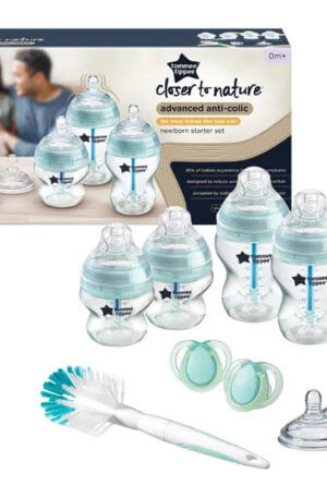 Tommee Tippee cumisüveg Advanced anti colic újszülött kezdő szett KÉSZLETEN