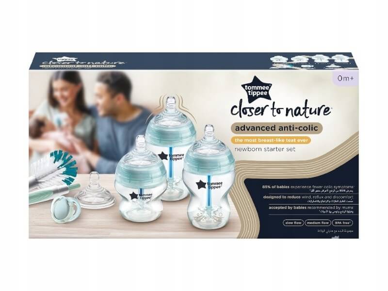 Tommee Tippee cumisüveg Advanced anti colic újszülött kezdő szett KÉSZLETEN - Image 2