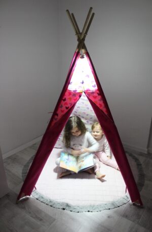 STABILIZÁTOR+ LED LÁMPA WIGWAM SÁTORHOZ