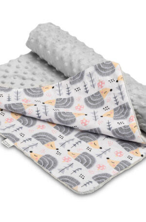 Sensillo pléd szürke süni 75x100 Készleten