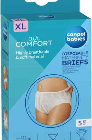 Canpol babies Maternity Briefs szülés utáni bugyi M,L,XL méretben