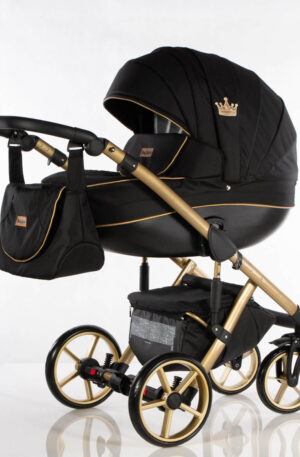 KAJTEX MULTIFUNKCIÓS BABAKOCSI ,,NAVI” FEKETE SZÖVET HUZATTAL