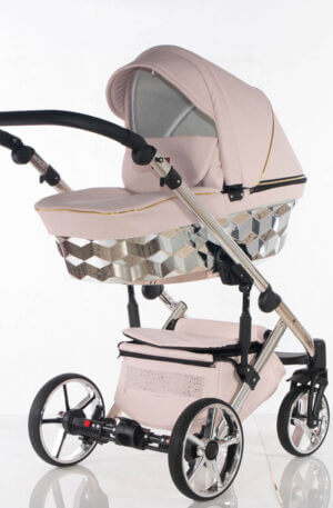 TAVASZI AKCIÓ!! MULTIFUNKCIÓS 3:1 BABAKOCSI KAJTEX CUBIC PINK-SILVER, KÉSZLETEN, AZONNAL ELVIHETŐ!!