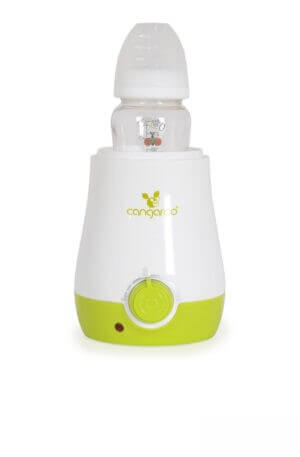 Cangaroo Baby uno cumisüveg melegítő szürke ,zöld színben Készleten