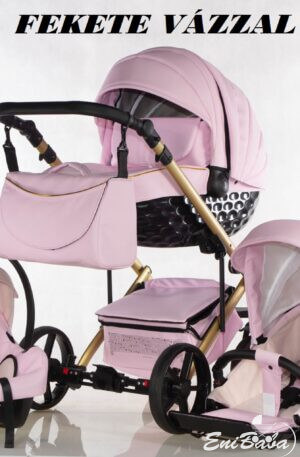 TAVASZI AKCIÓ!! MULTIFUNKCIÓS 3:1 BABAKOCSI KAJTEX ELLIPSA PINK-FEKETE! ÚJDONSÁG