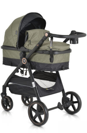 Tokyo babakocsi lapra csukható 22 kg 3in1 zöld Készleten.