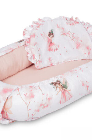 Sensillo Babafészek  Párnával  Muslin Készleten