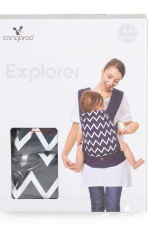 Cangaroo Explorer 2 pozíciós hordozó KÉK Készleten